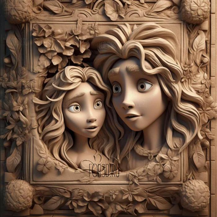 stl Tangled The Series TV series 4 stl model for CNC