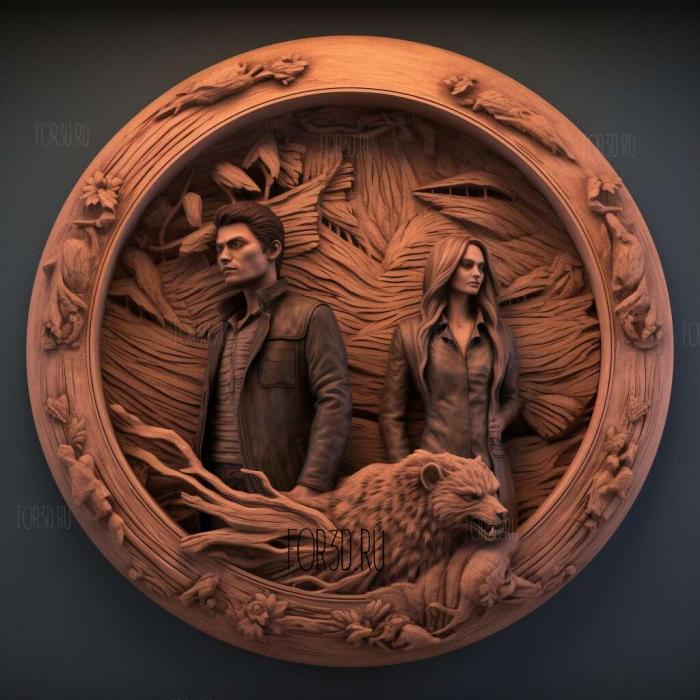 Shadowhunters The Mortal Instruments TV series 2 stl model for CNC
