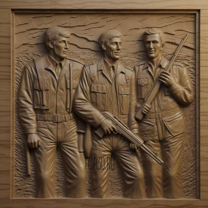 The Searchers The Searchers 1956 3 stl model for CNC