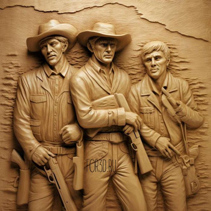 The Searchers The Searchers 1956 4 stl model for CNC