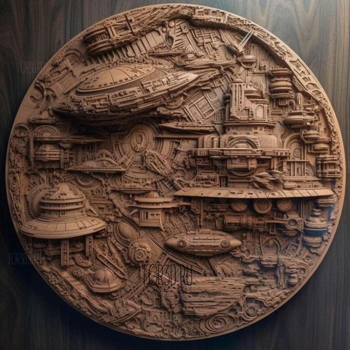 stl Valerian and the City of a Thousand Planets movie 4 stl model for CNC