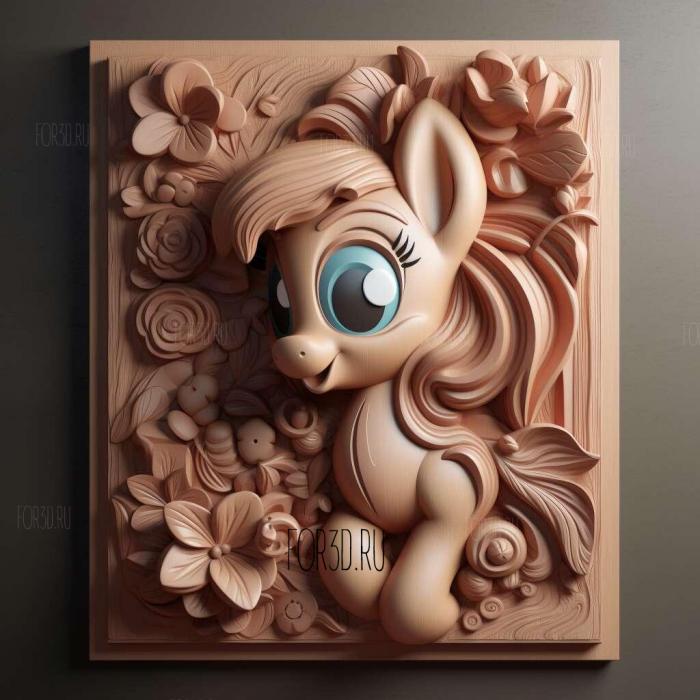 Gummi from My Little Pony Friendship is a Miracle 1 stl model for CNC