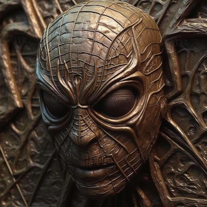 stl Spider Man 3 The Enemy in Reflection movie 1 3d stl модель для ЧПУ