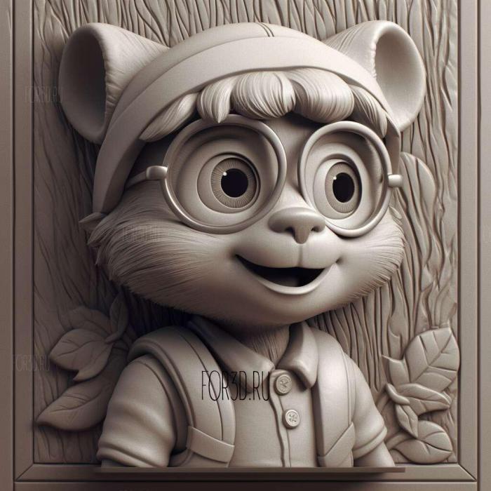 stl Talking Tom Shorts series 1 stl model for CNC