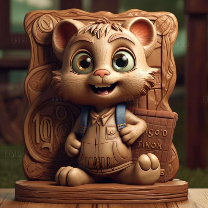 stl Talking Tom Shorts series 3 stl model for CNC