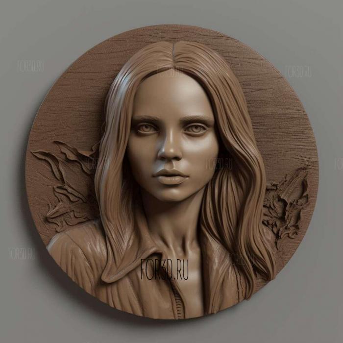 Buffy the Vampire Slayer series 1 stl model for CNC