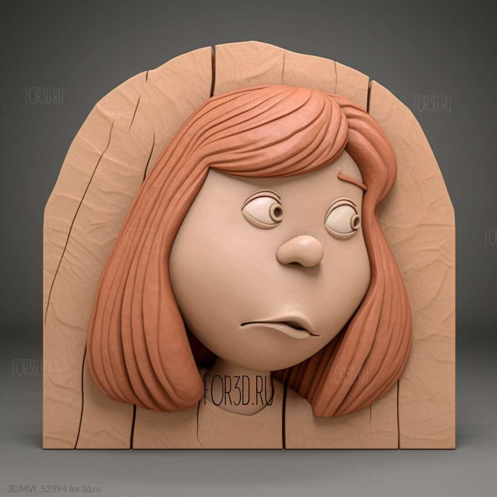 Lois Griffin Family Guy 3 | 3d stl model for CNC