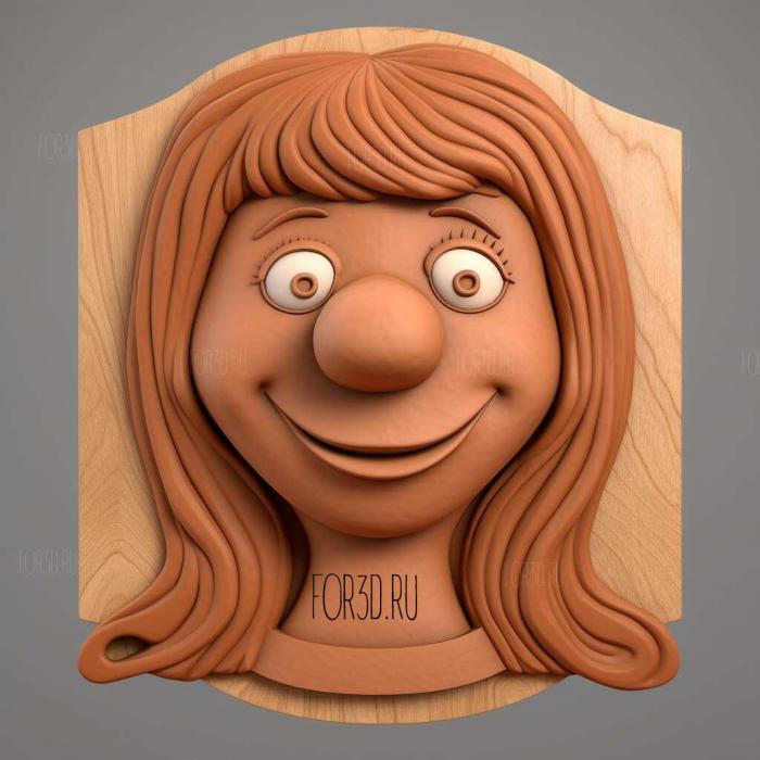 Lois Griffin Family Guy 4 3d stl модель для ЧПУ