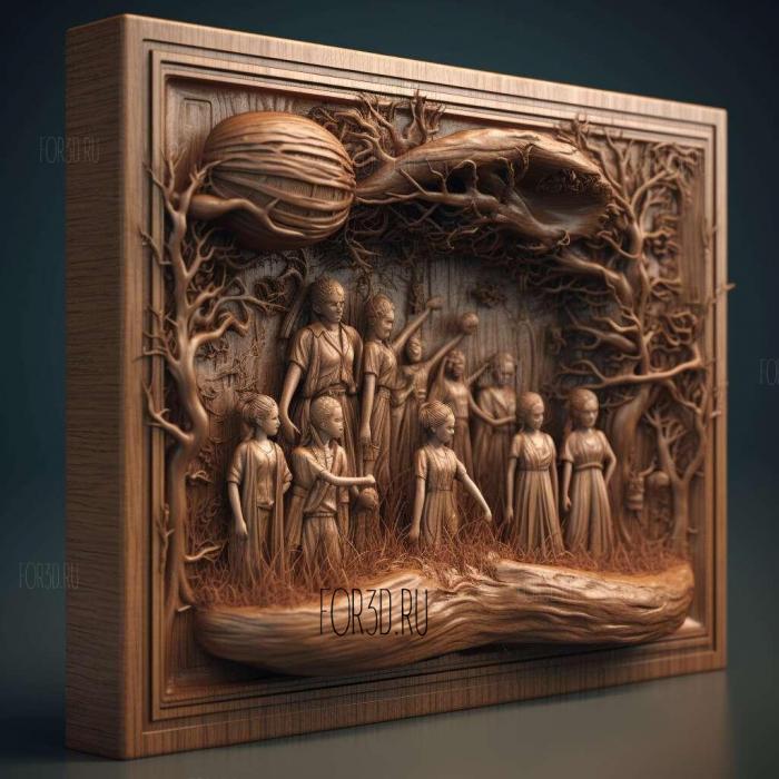 Stranger Things 3 The Game 4 stl model for CNC