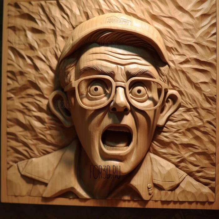 stl The Angry Video Game Nerd TV series 1 stl model for CNC