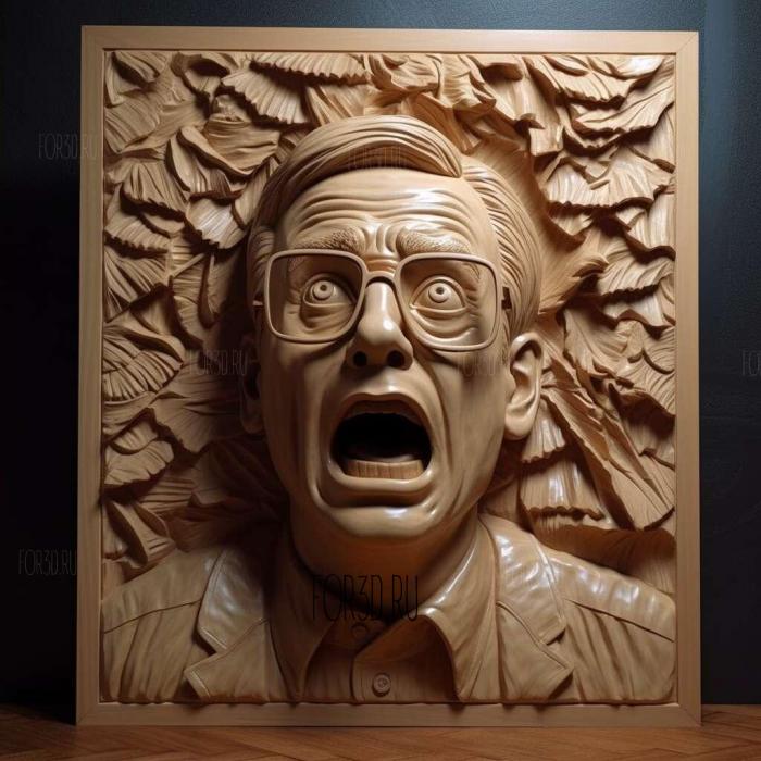 stl The Angry Video Game Nerd TV series 3 stl model for CNC