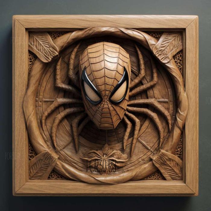 Marvels Spider Man Remastered 1 stl model for CNC