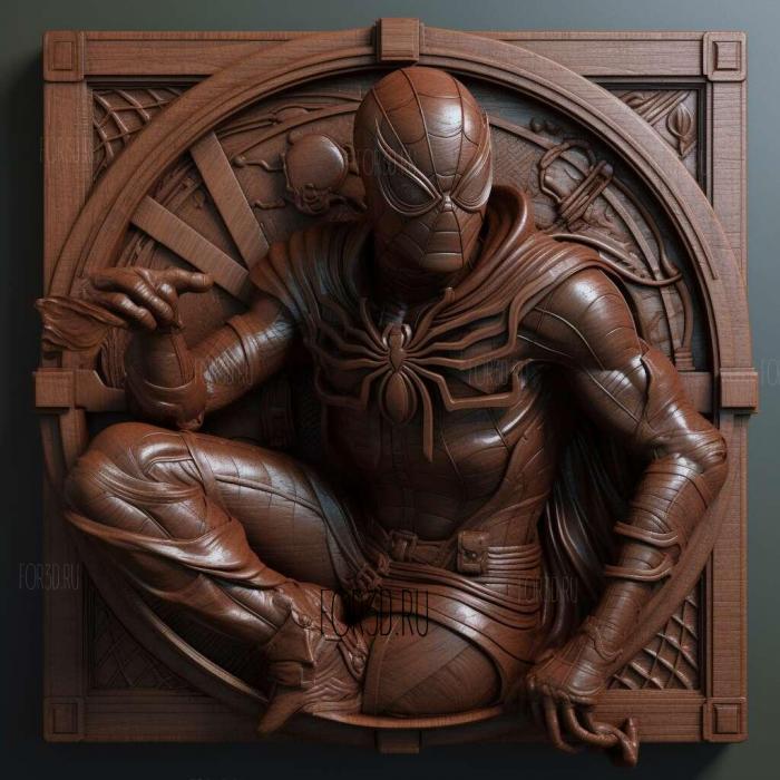 Marvels Spider Man Remastered 2 stl model for CNC