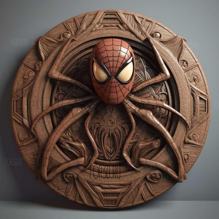 Marvels Spider Man Remastered 4 stl model for CNC