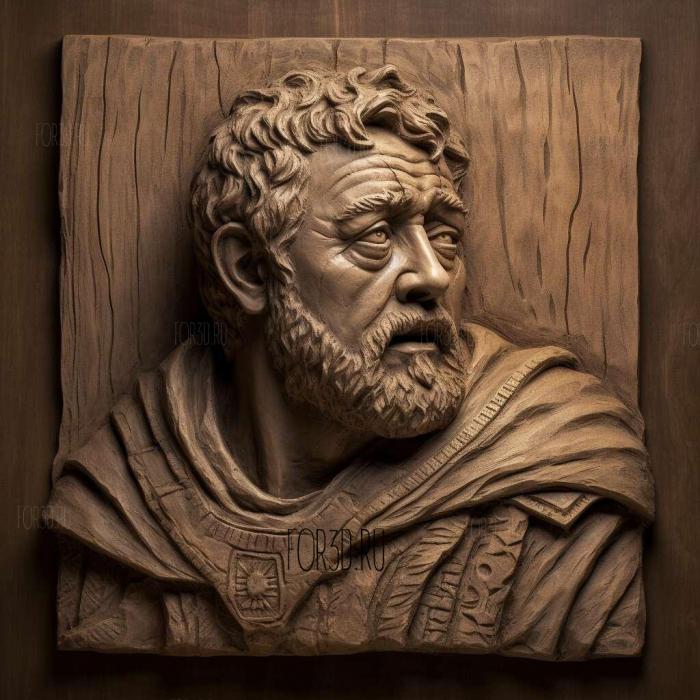 Gladiator Russell Crowe 1 stl model for CNC