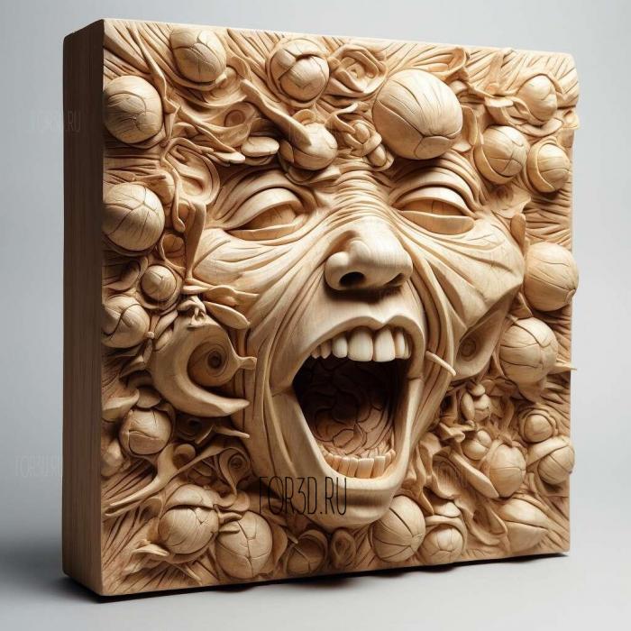 stl The Bite series 3 stl model for CNC