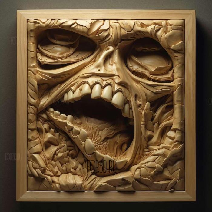 stl The Bite series 4 stl model for CNC