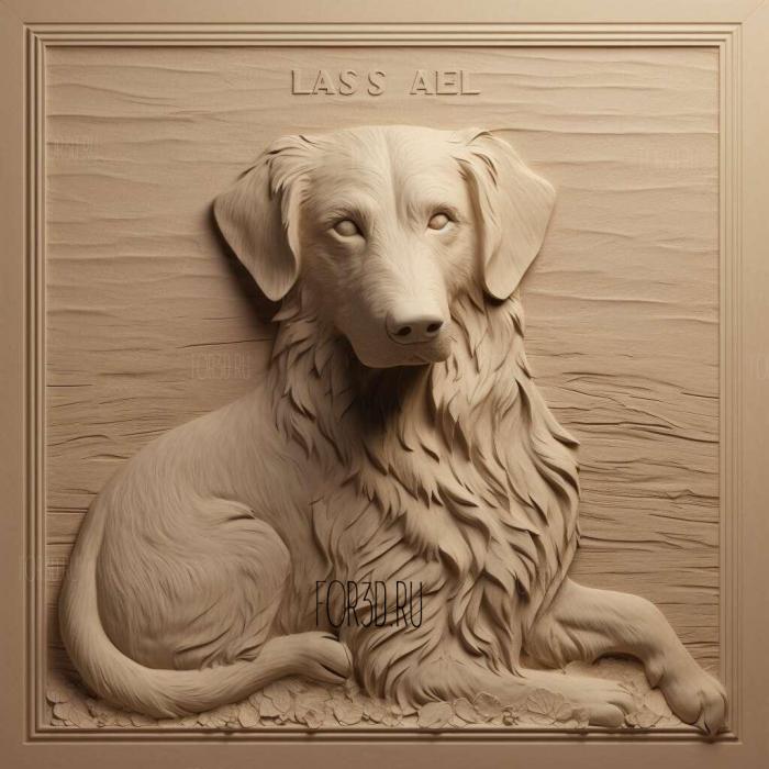 st LassieLassie comes homePel the dog 3 3d stl модель для ЧПУ