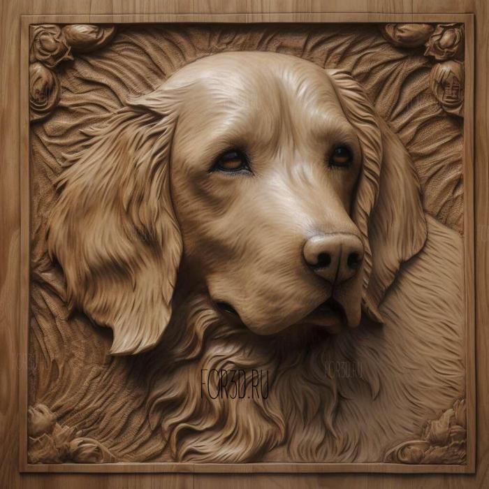 st LassieLassie comes homePel the dog 4 stl model for CNC