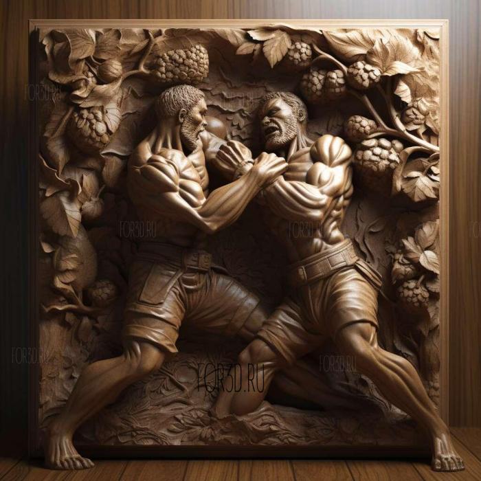 Shadowboxing 2 Revenge movie 1 stl model for CNC