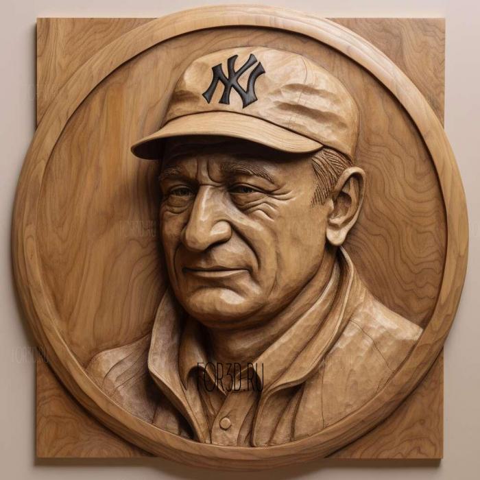 Lou Gehrig Pride of the Yankees Gary Cooper 3 stl model for CNC