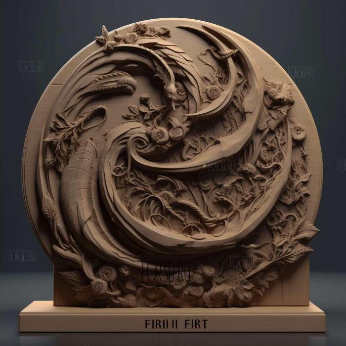 Iron Fist TV series 3 stl model for CNC