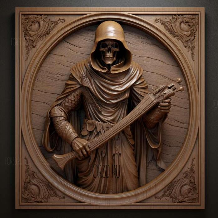 Reaper TV series 2 stl model for CNC