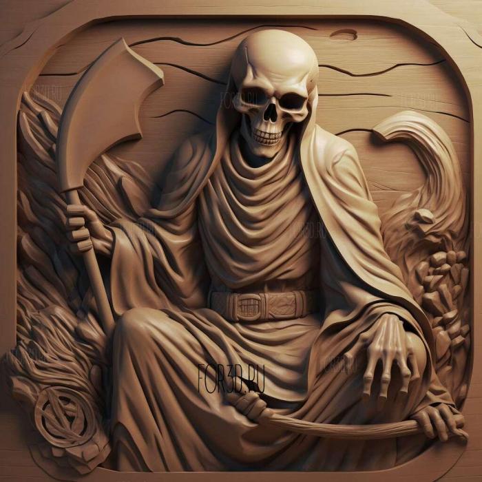 Reaper TV series 3 stl model for CNC