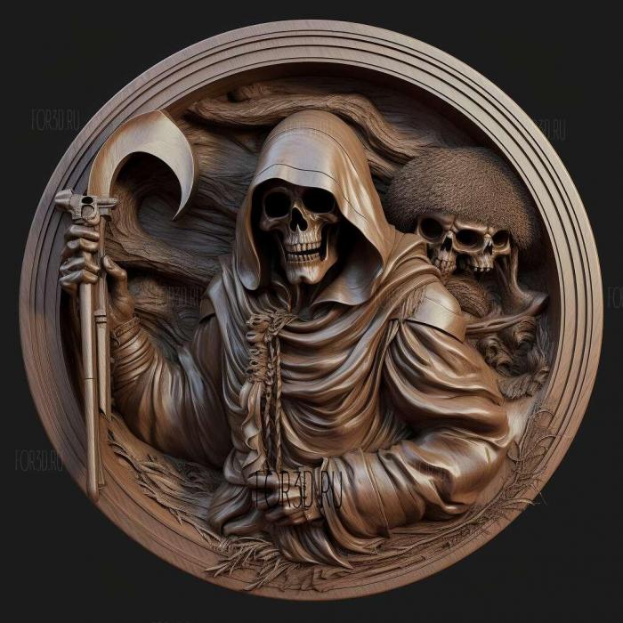 Reaper TV series 4 stl model for CNC