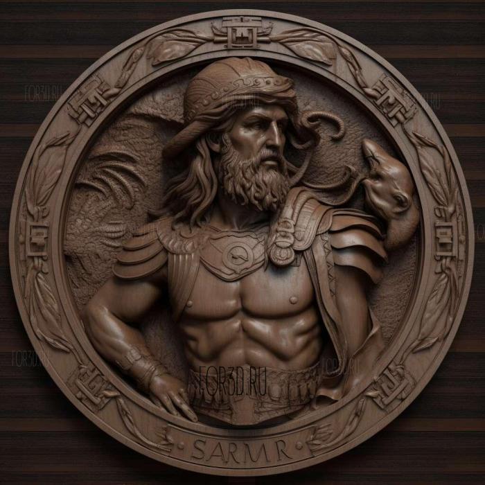 stl Spartacus TV series 2 stl model for CNC