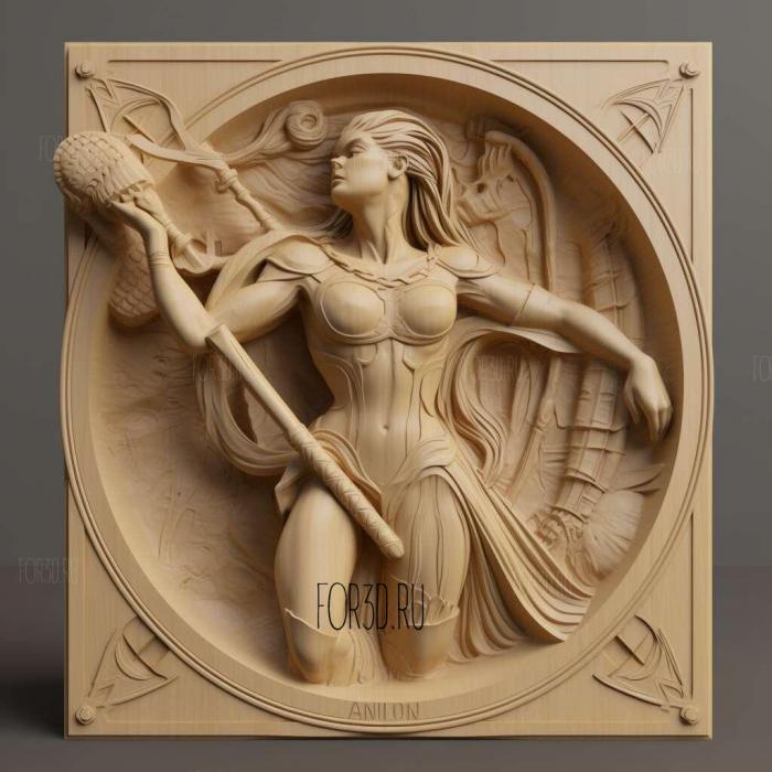 She Hulk Attorney at Law series 3 stl model for CNC