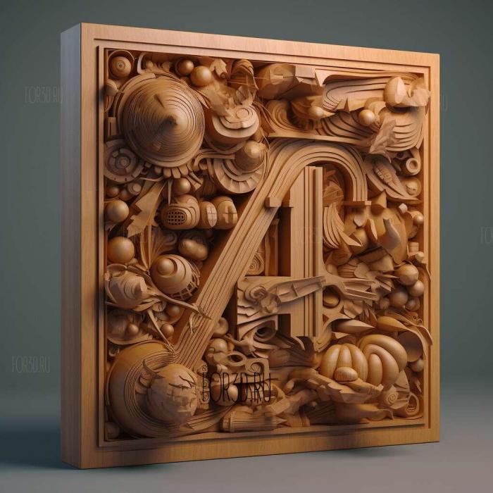 Dimension 404 TV series 2 stl model for CNC