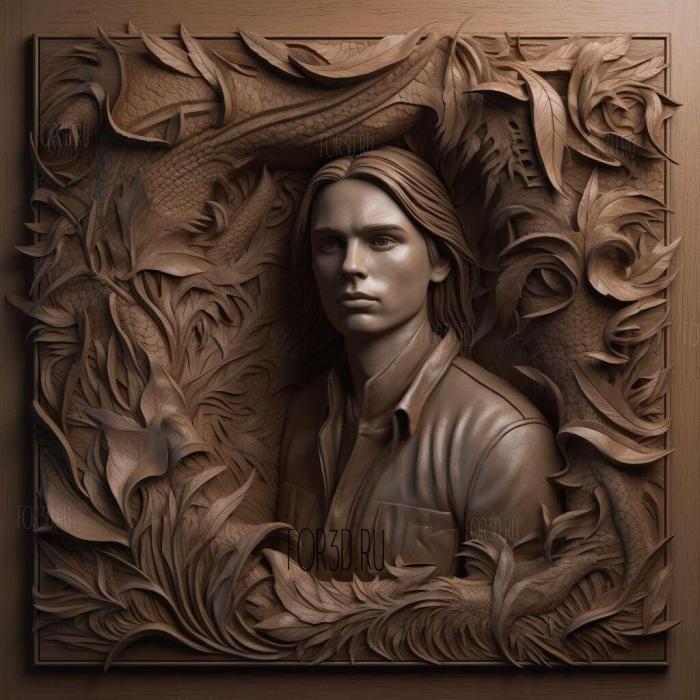 Hemlock Grove TV series 4 stl model for CNC