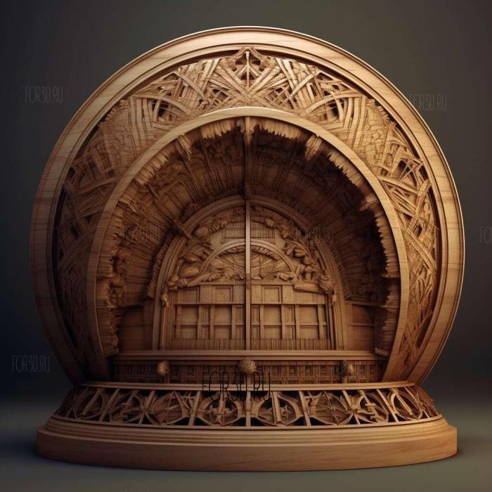 stl Under the Dome TV series 1 stl model for CNC