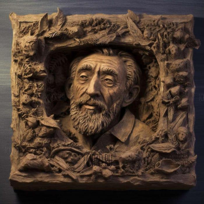stl The Heart of Darkness Joseph Conrad 1899 2 stl model for CNC