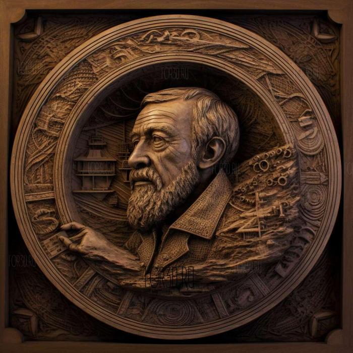 stl The Heart of Darkness Joseph Conrad 1899 4 stl model for CNC