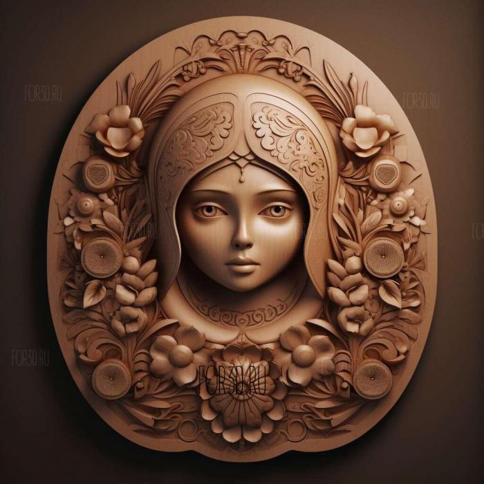 Russian Doll TV series 1 stl model for CNC