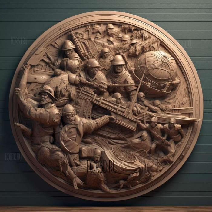 stl V Wars TV series 4 stl model for CNC