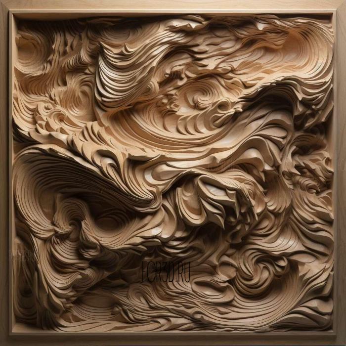 stl The Big Sky series 3 stl model for CNC