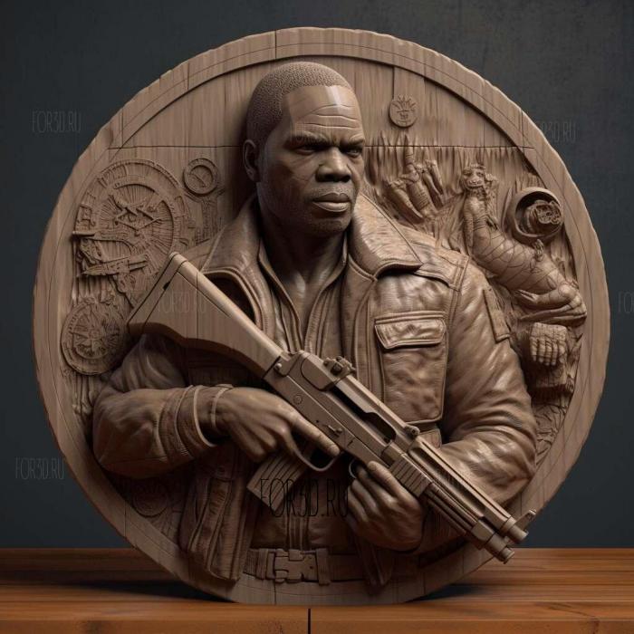 stl The Hitmans Bodyguard movie 4 stl model for CNC