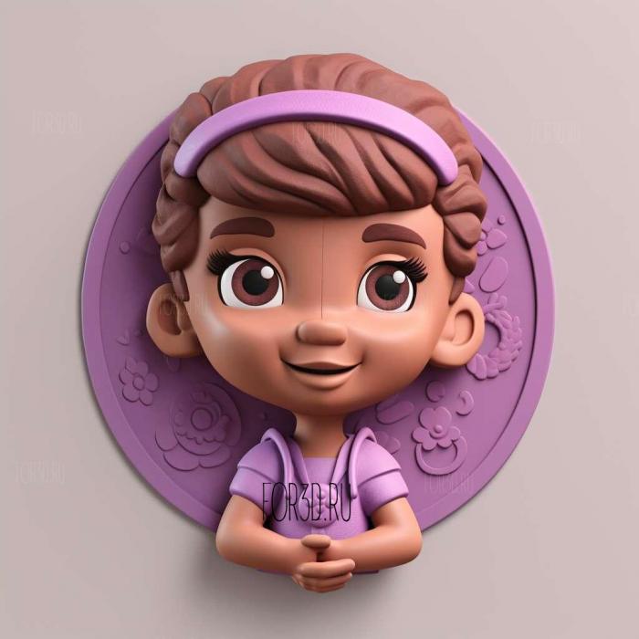 Doc McStuffins TV series 4 stl model for CNC