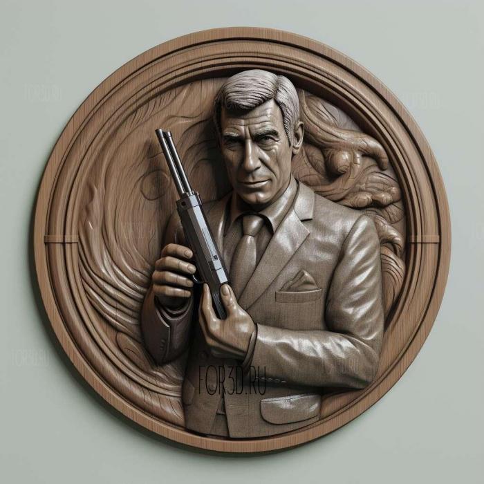 James Bond 007 Blood Stone 2 stl model for CNC