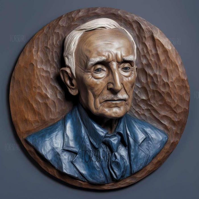 Frank Booth Blue Velvet Dennis Hopper 1 stl model for CNC