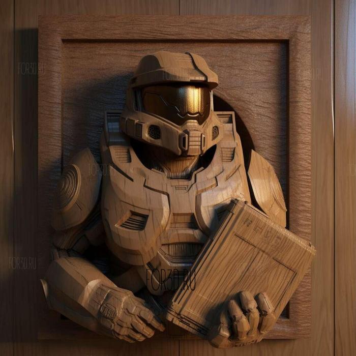 Master Chief Petty Officer John 117 from Halo 1