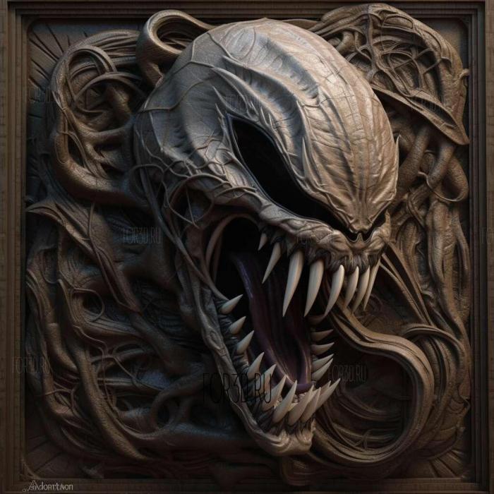 stl Venom 2 movie 2 stl model for CNC