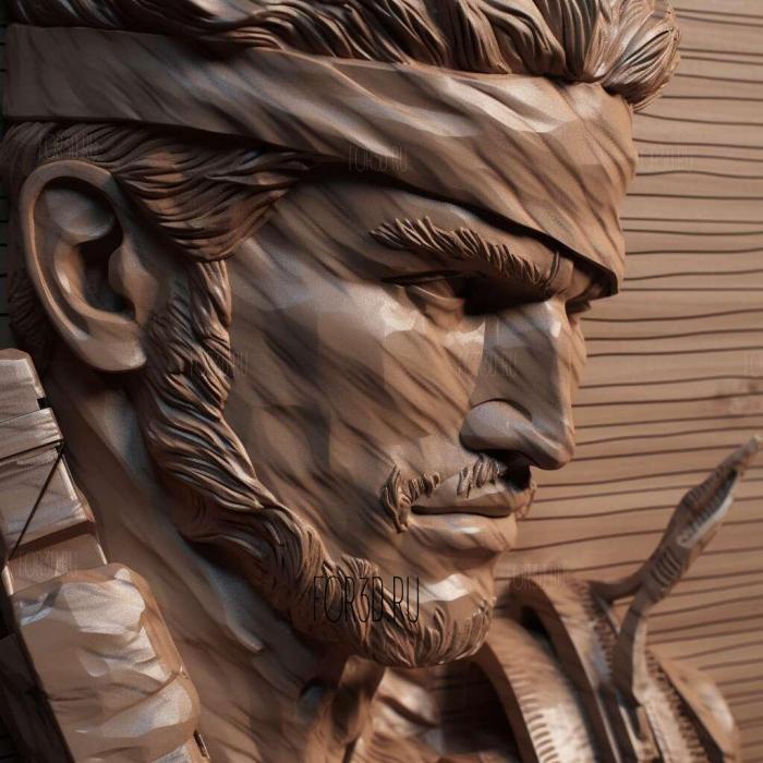 Solid Snake from Metal Gear 2