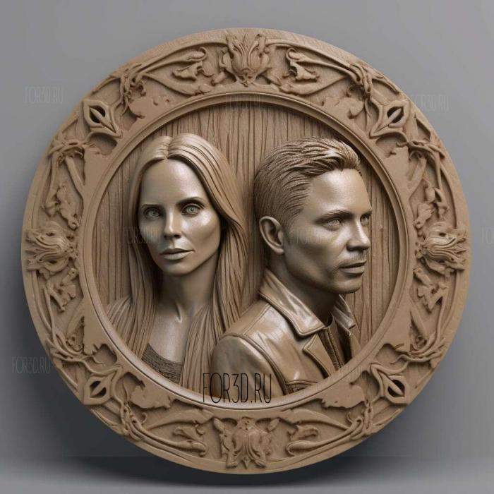 Buffy the Vampire Slayer TV series 2 stl model for CNC