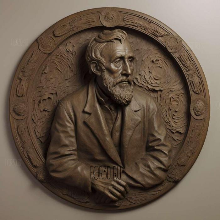 Alcock and Brown by William Mc Millan 1 stl model for CNC