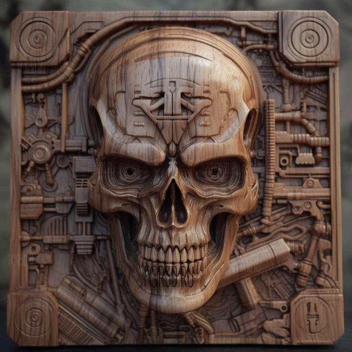Terminator Salvation The Videogame 1 stl model for CNC