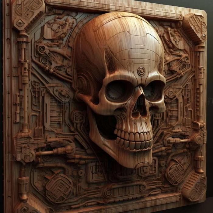 Terminator Salvation The Videogame 3 stl model for CNC